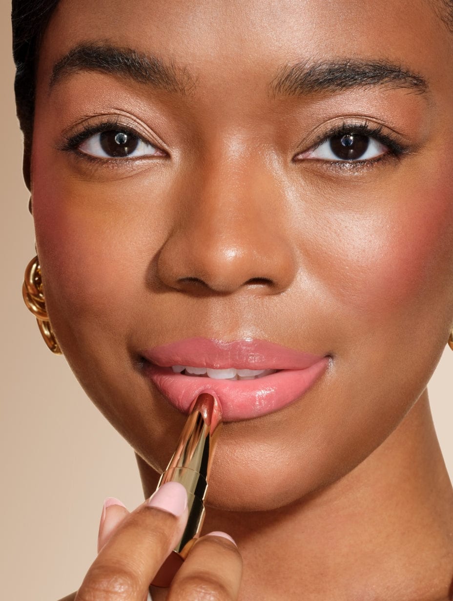 Jam Jam Lip - Rhubarb Pie - Model Image