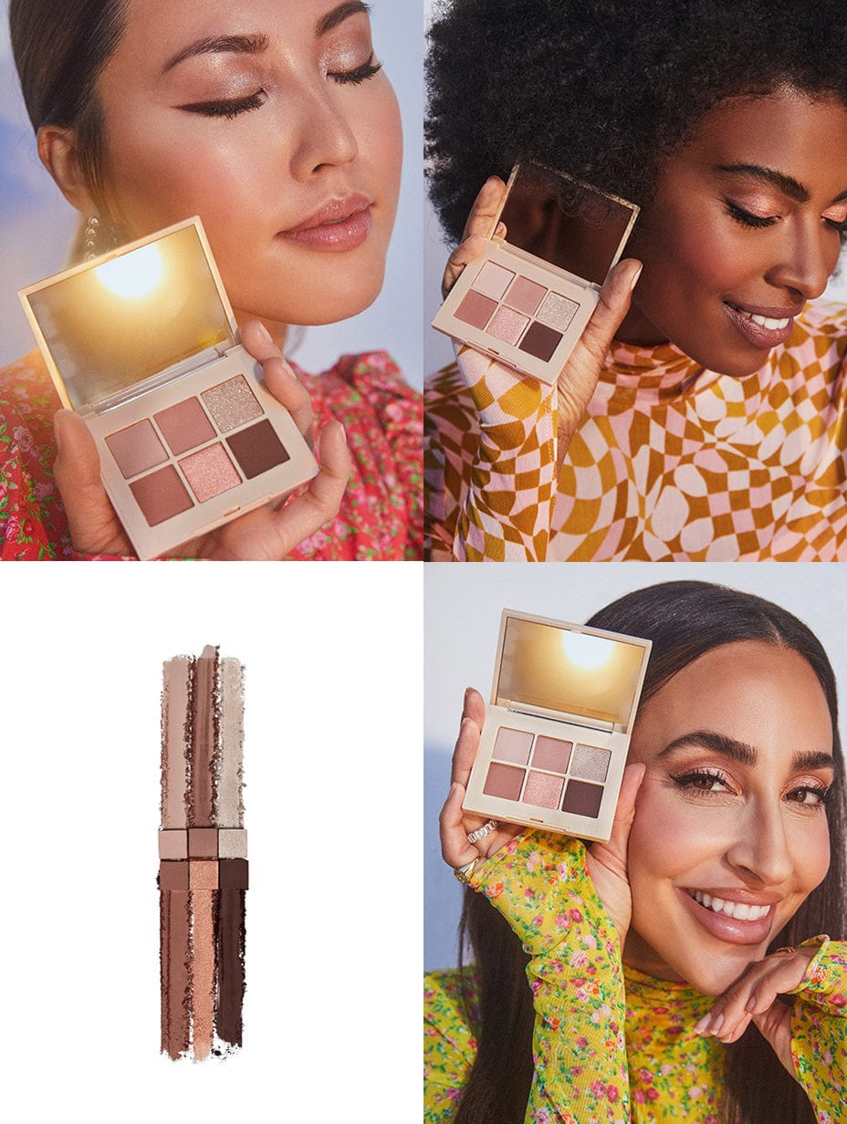 The Palm Palette - Roses In Hand - Collage Image