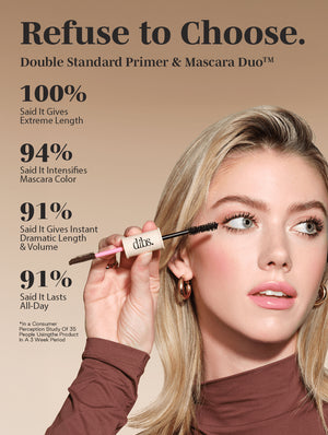Double Standard & Primer Mascara Duo™