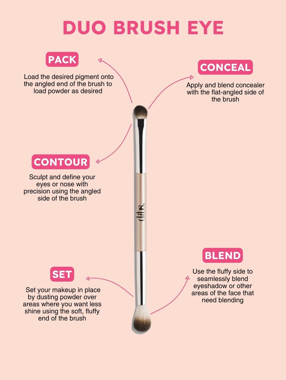 Dibs Beauty - Duo Brush Eye