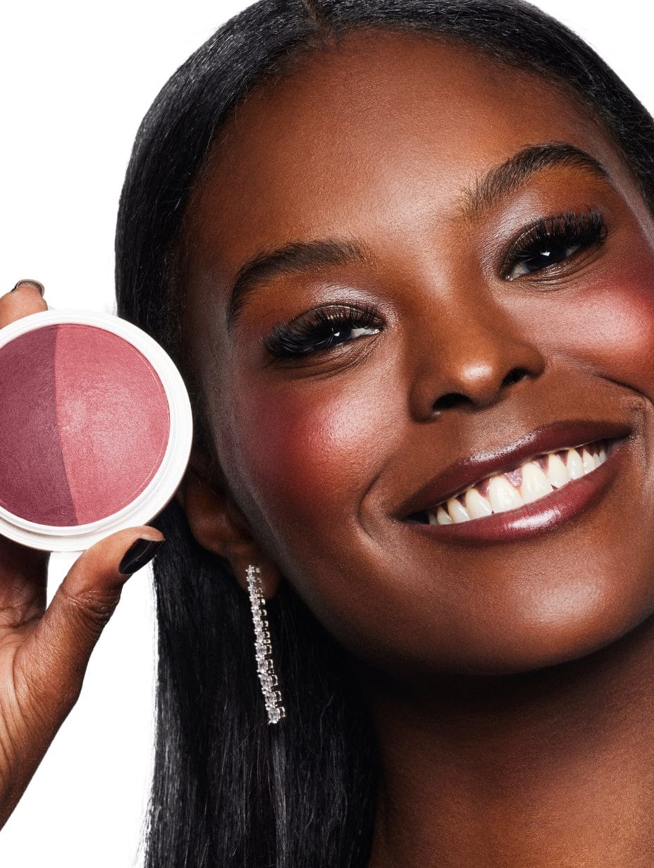 Duet - Backstage - Muted Pink - Mauve / Deep Plum - Model Image